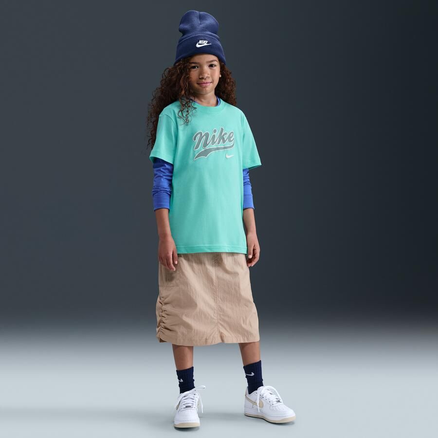 Nike T-shirt voor meisjes Groen - Foto 3