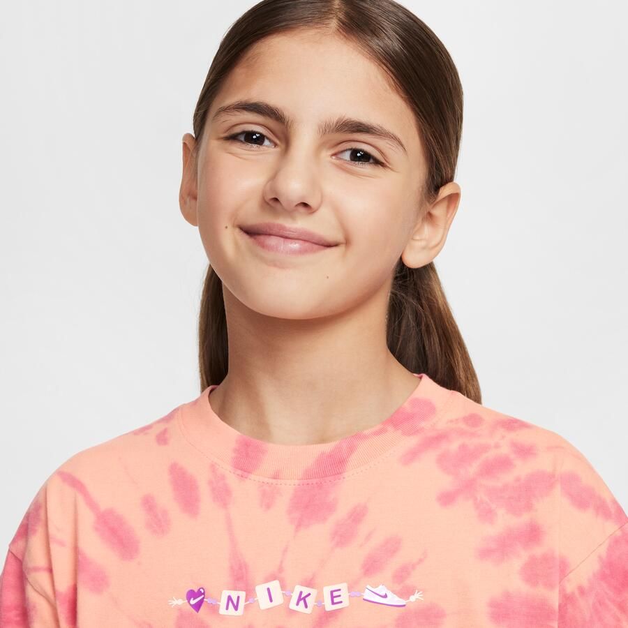 Nike Sportswear T-shirt voor meisjes Oranje - Foto 2