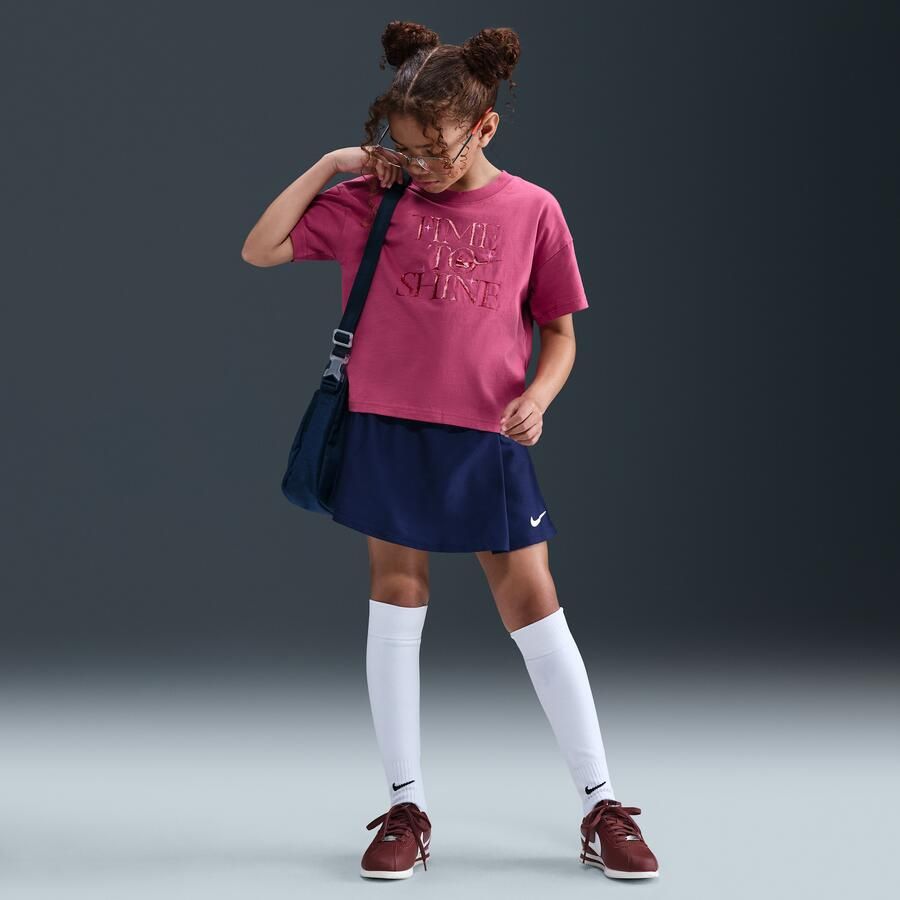 Nike Sportswear T-shirt voor meisjes Paars - Foto 3