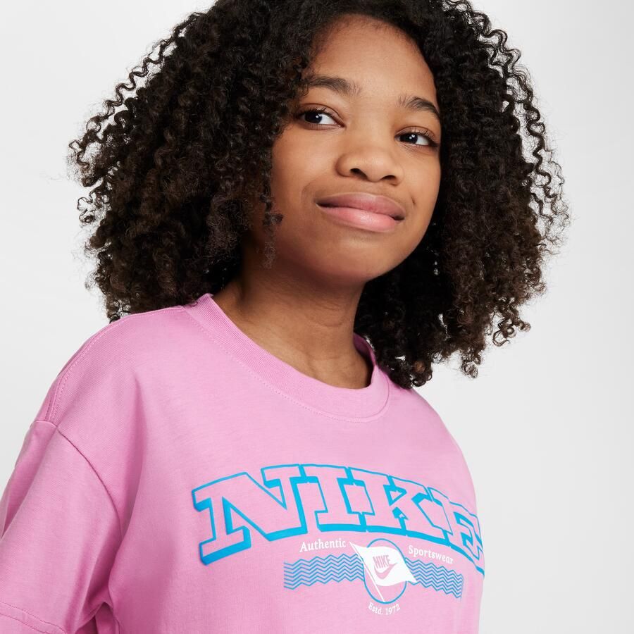 Nike Sportswear T-shirt voor meisjes Roze - Foto 2
