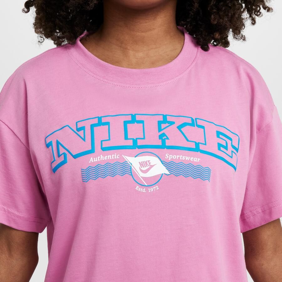 Nike Sportswear T-shirt voor meisjes Roze - Foto 3