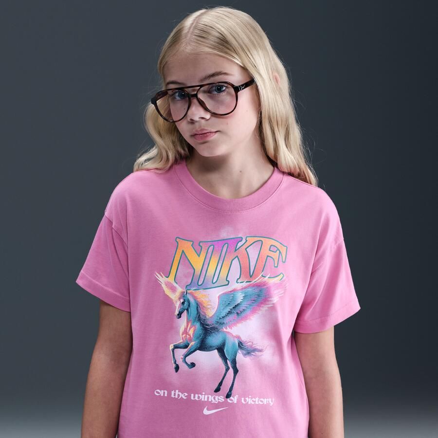 Nike Sportswear T-shirt voor meisjes Roze - Foto 4