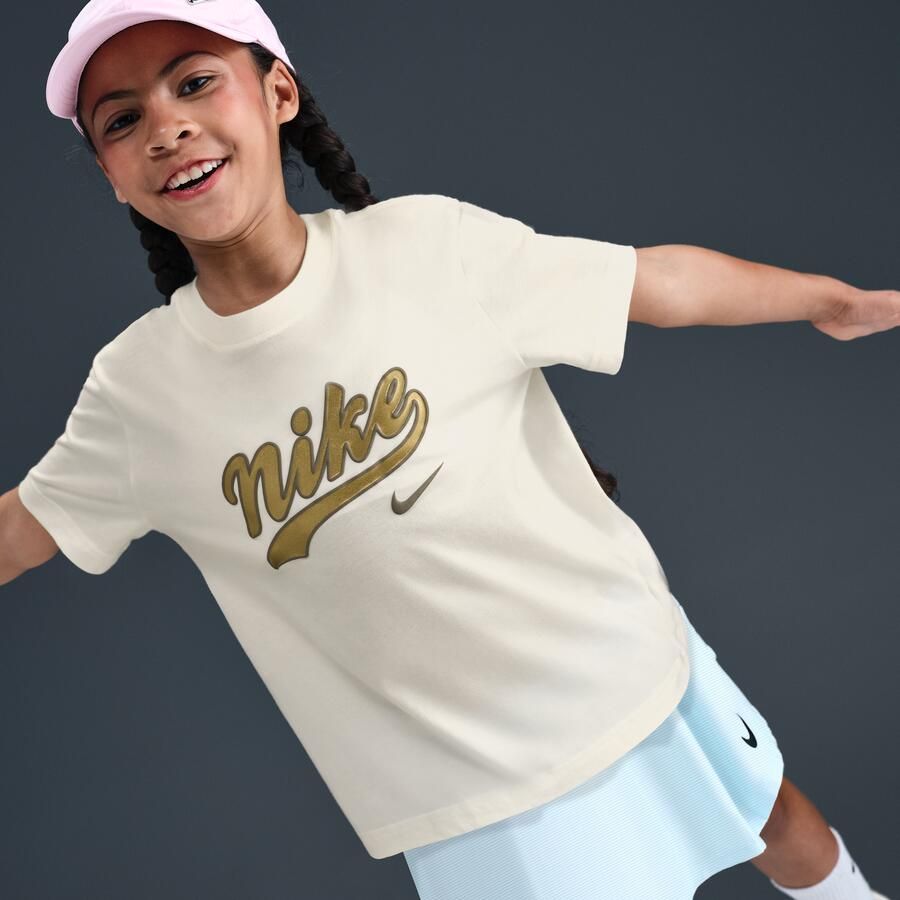 Nike Sportswear T-shirt voor meisjes Wit - Foto 2