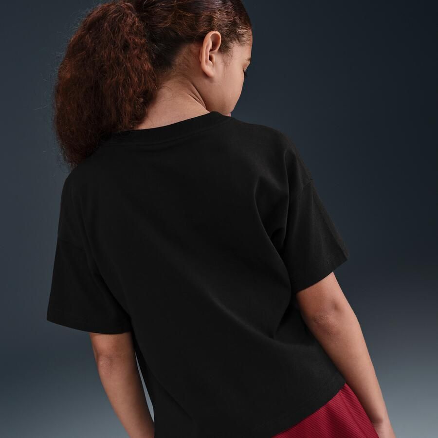 Nike T-shirt voor meisjes Zwart