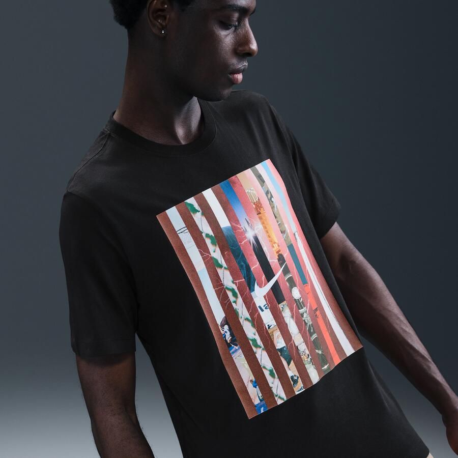 Nike T-shirt Zwart - Foto 4