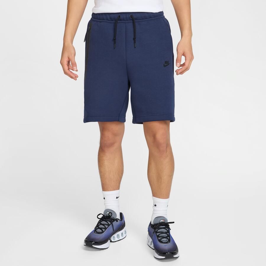 Nike Tech Fleece Herenshorts Blauw - Foto 4