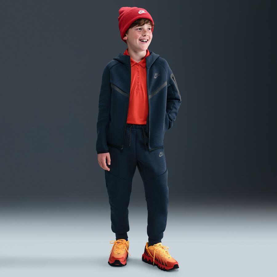 Nike Tech Fleece Hoodie met rits voor kids Blauw - Foto 3
