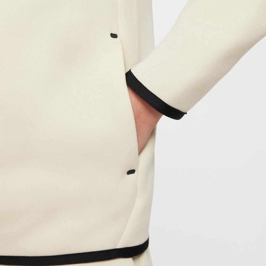 Nike Sportswear Tech Fleece Hoodie met rits voor kids Bruin - Foto 2