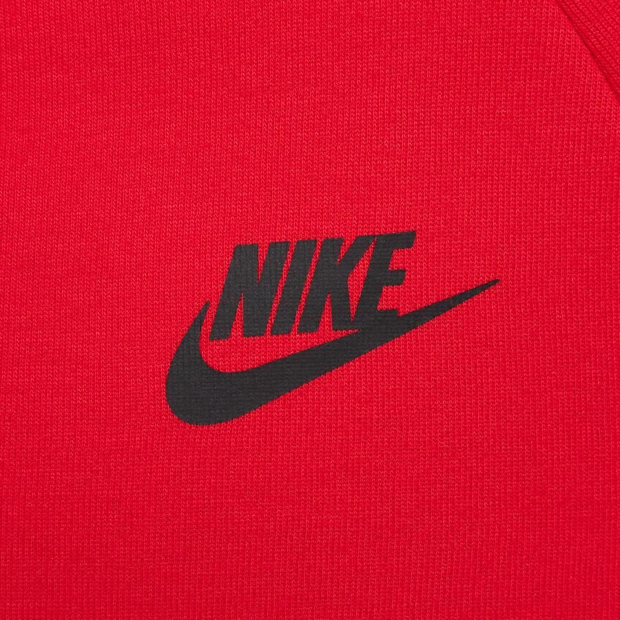 Nike Tech Fleece Hoodie met rits voor kids Rood - Foto 2