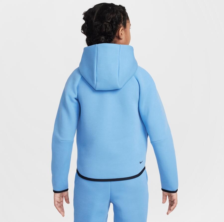 Nike Sportswear Tech Fleece hoodie met rits voor Blauw - Foto 3