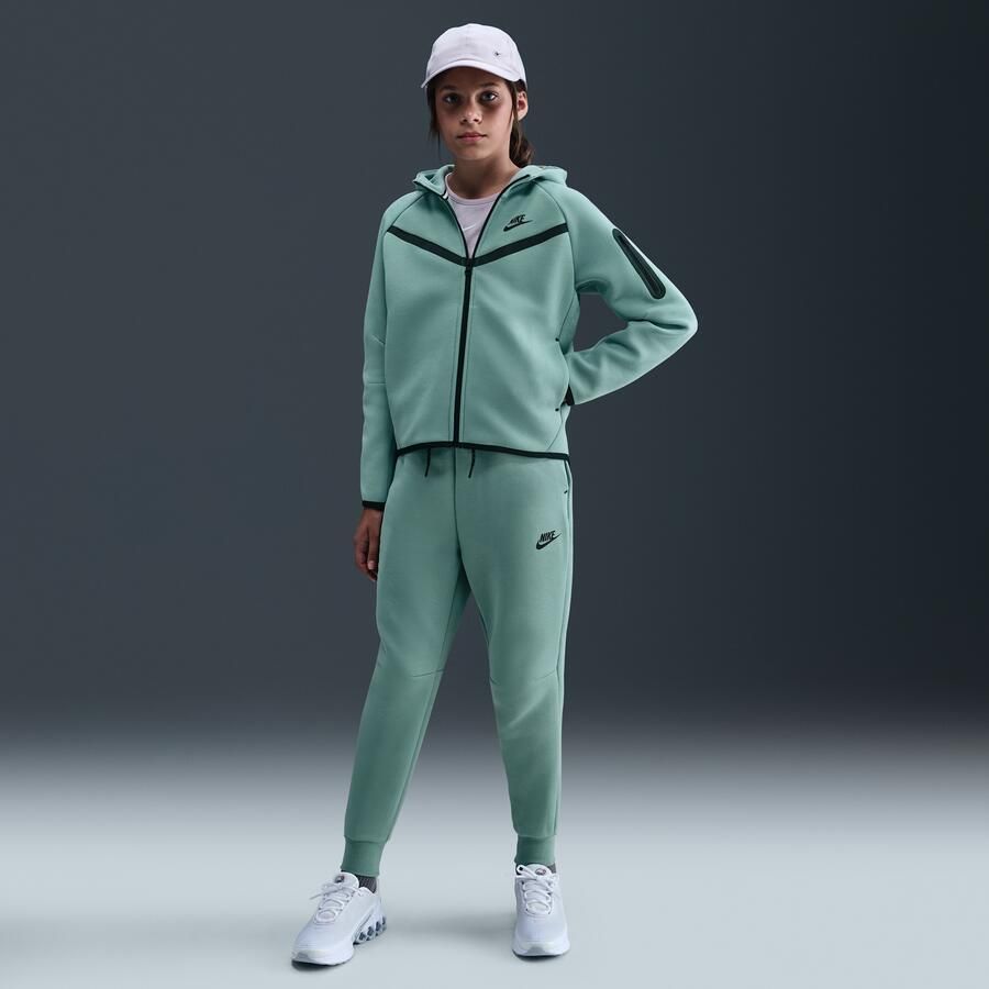 Nike Tech Fleece joggingbroek voor meisjes Groen - Foto 4