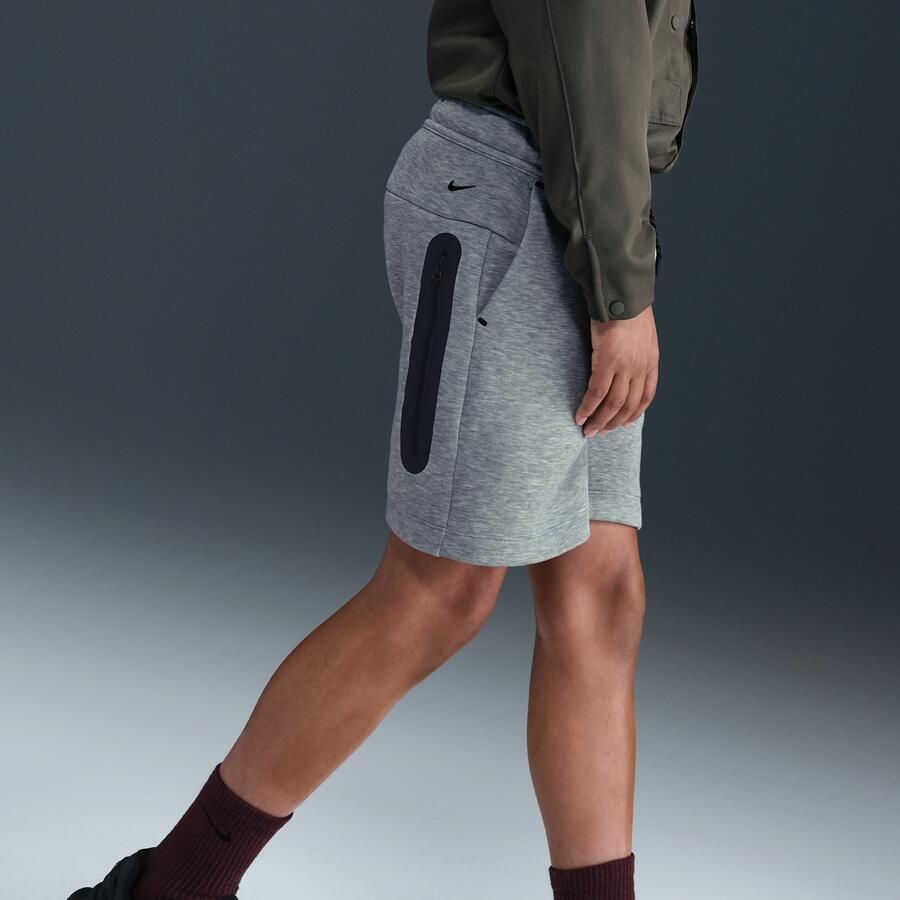 Nike Tech Fleece Jongensshorts Grijs - Foto 2