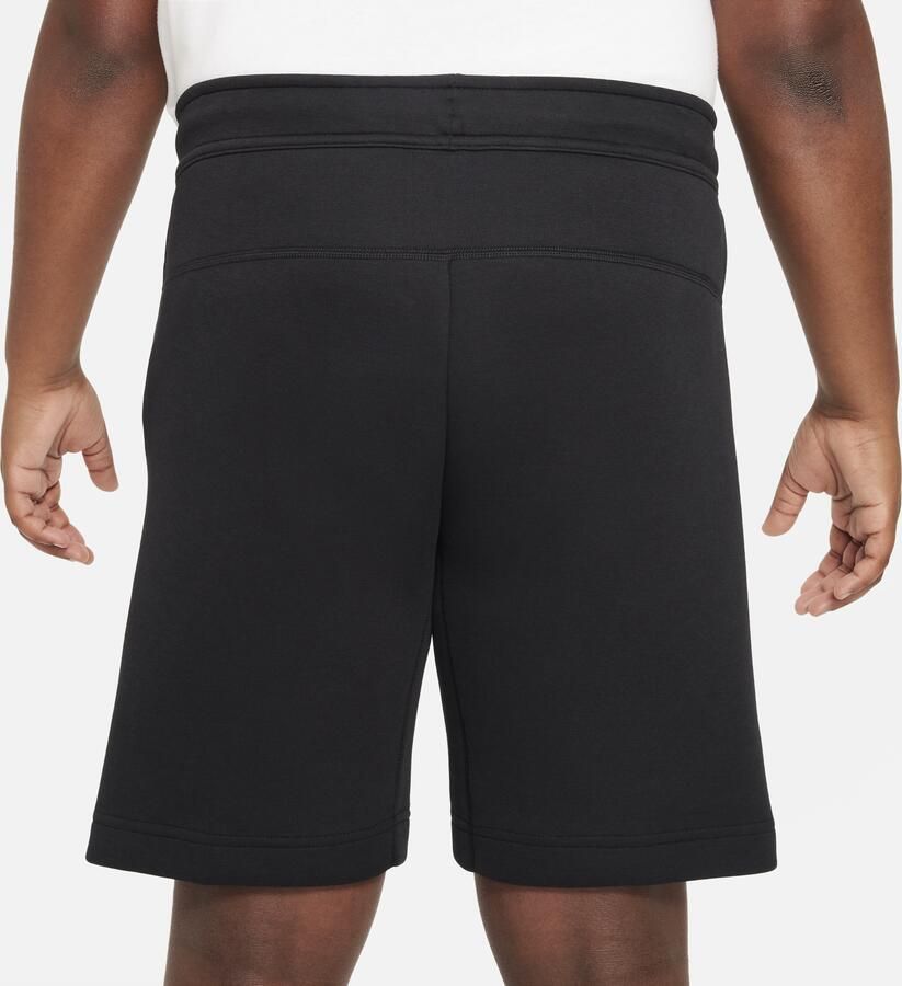 Nike Tech Fleece Jongensshorts (ruimere maten) Zwart - Foto 2