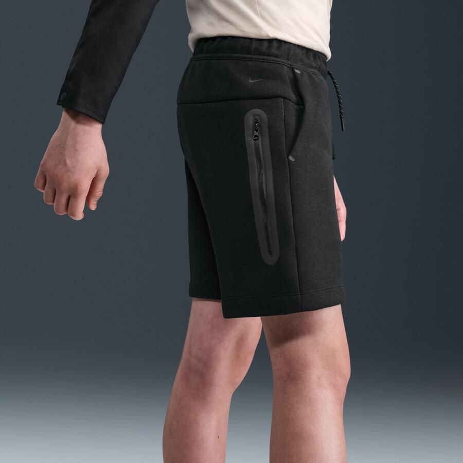 Nike Tech Fleece Jongensshorts Zwart - Foto 2