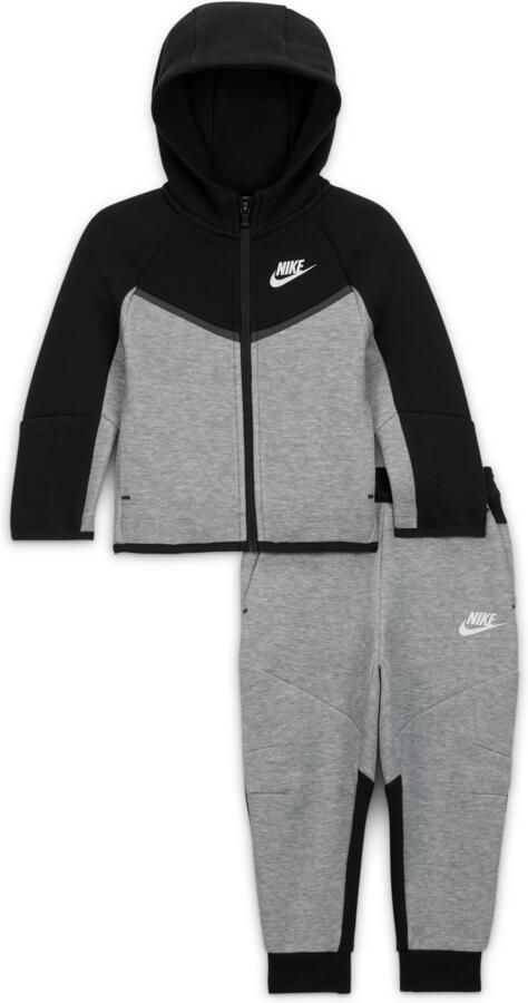 Nike Sportswear Tech Fleece tweedelige babyset met rits over de hele lengte Grijs - Foto 2