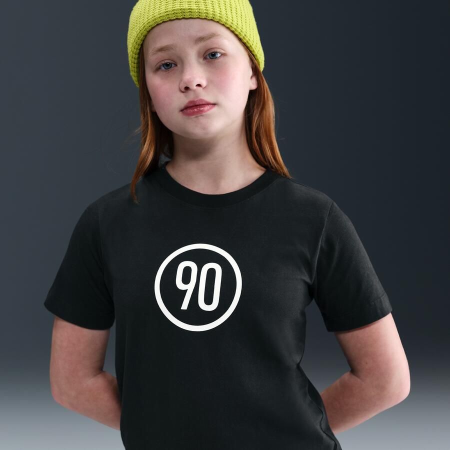 Nike Total 90 T-shirt voor kids Zwart - Foto 4