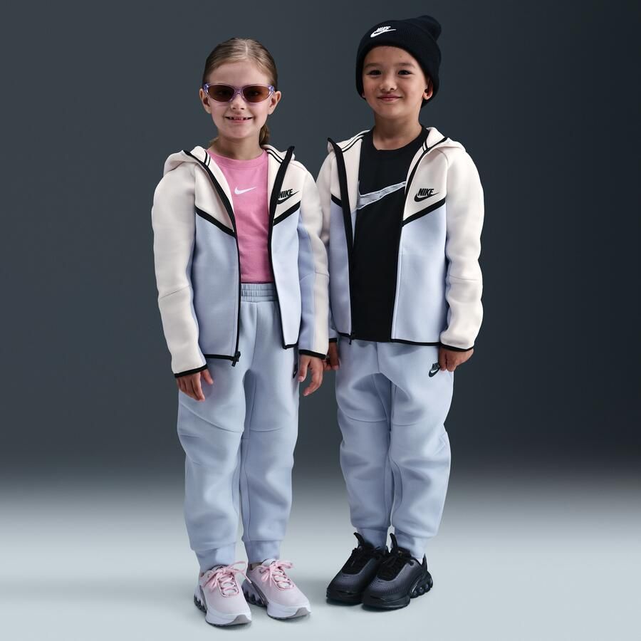 Nike tweedelige set van Tech Fleece met rits over de hele lengte voor kleuters Grijs - Foto 4