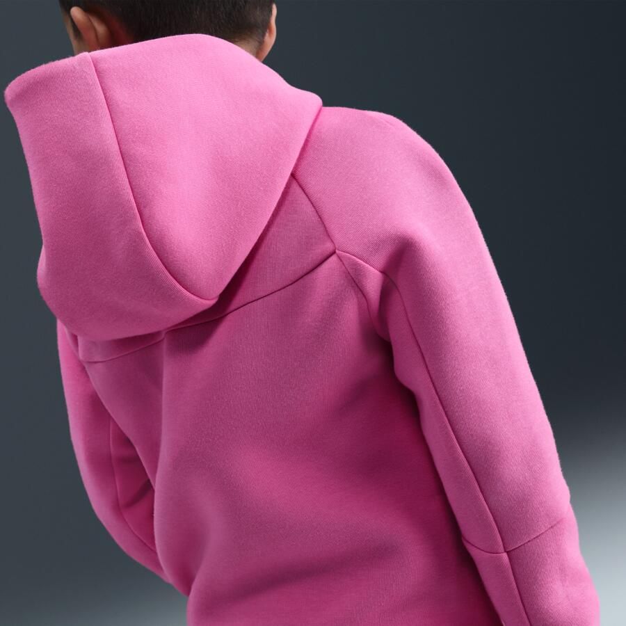 Nike tweedelige set van Tech Fleece met rits over de hele lengte voor kleuters Roze - Foto 2