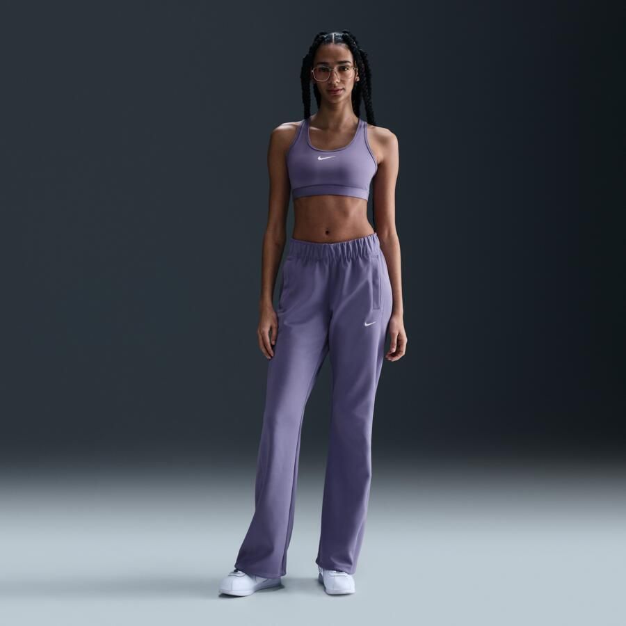 Nike Sportswear Windrunner aansluitende knit damesbroek met halfhoge taille Paars - Foto 3