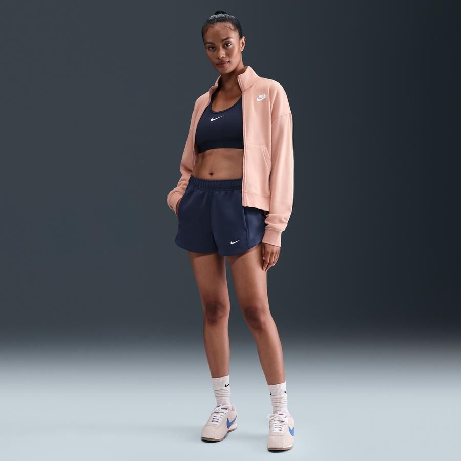 Nike Windrunner damesshorts met halfhoge taille (5 cm) Blauw - Foto 3