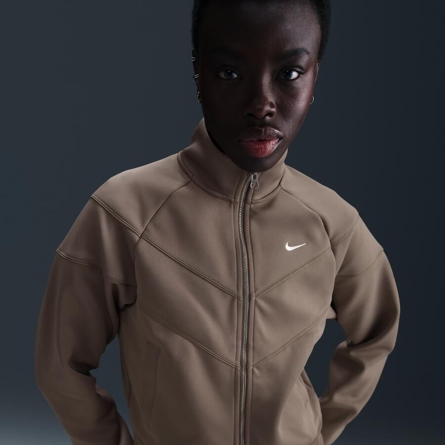 Nike Sportswear Windrunner Knit damesjack Bruin - Foto 3
