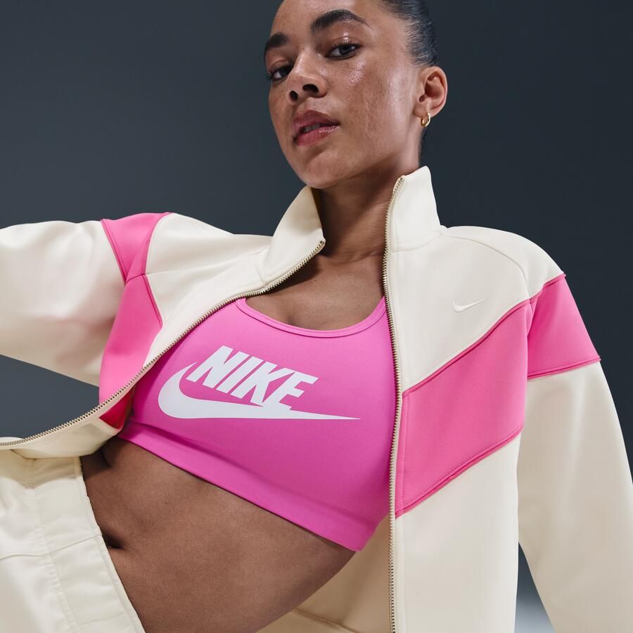 Nike Windrunner Knit damesjack Wit - Foto 2