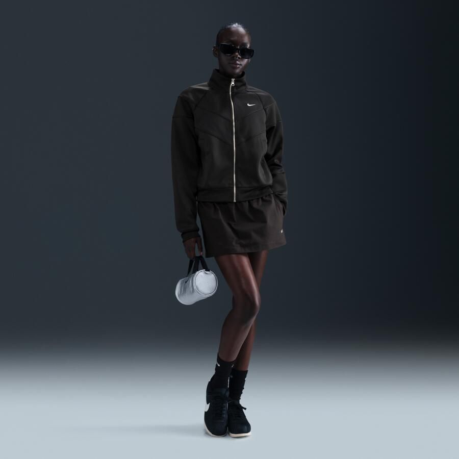 Nike Windrunner Knit damesjack Zwart - Foto 2