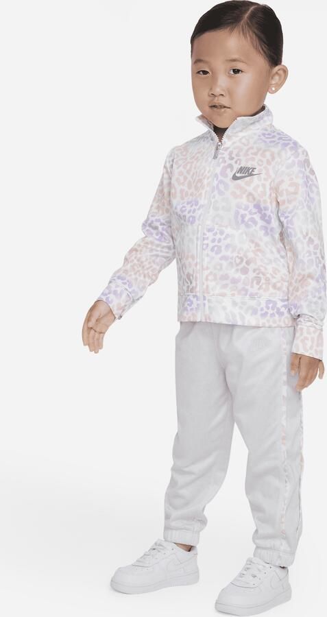 Nike Spot-On Tricot Set Trainingspak voor peuters Grijs - Foto 4