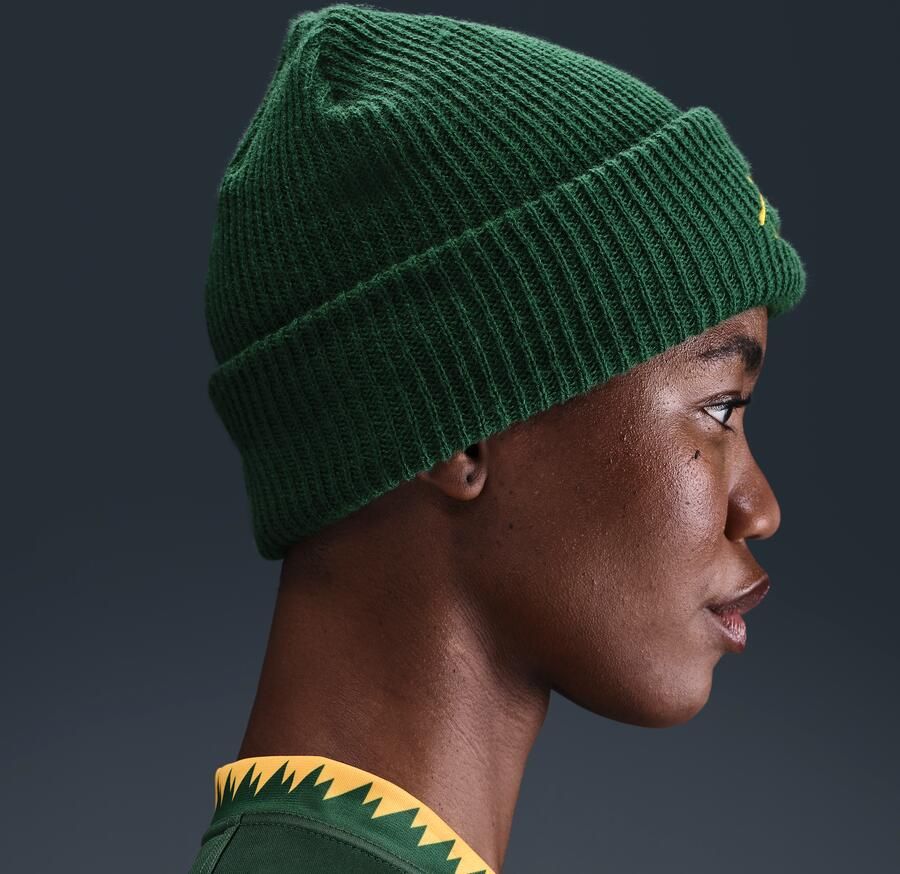 Nike Springboks unisex Rugby beanie met omslag Groen - Foto 3