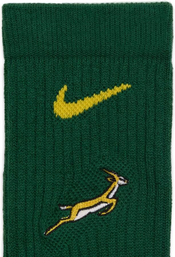 Nike Springboks unisex Rugby Everyday sokken met demping (3 paar) Groen - Foto 2