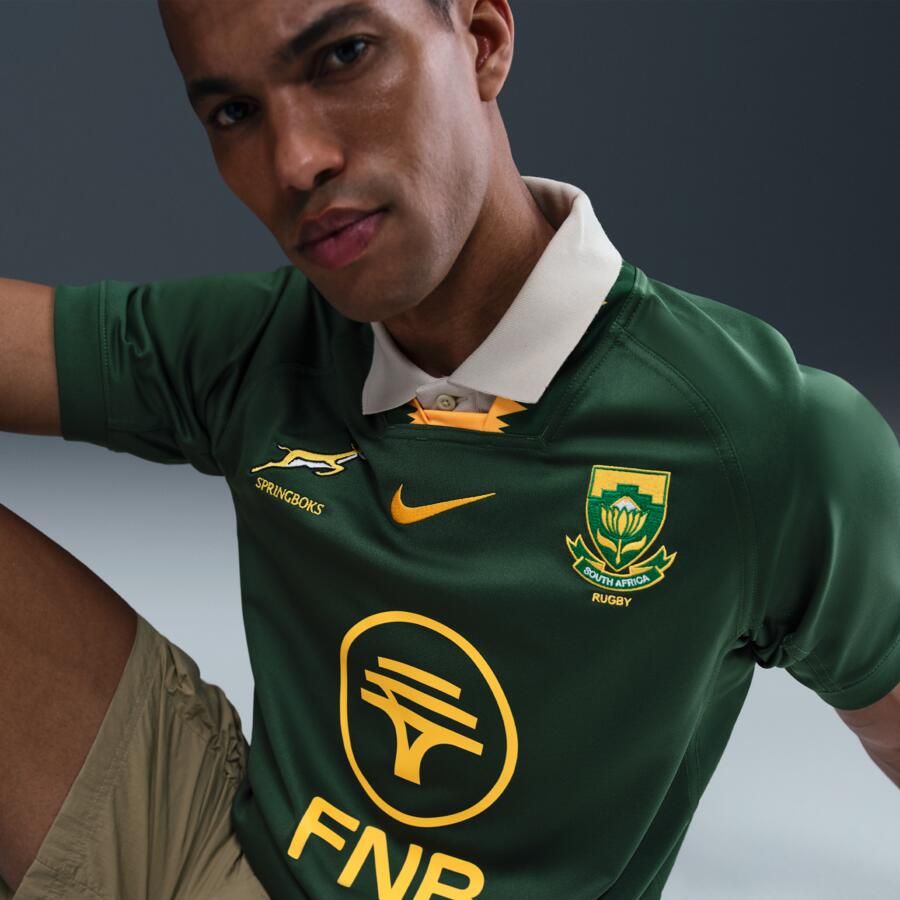 Nike Springboks 2025 26 Stadium Thuis Rugby replica thuisjersey voor heren Groen - Foto 2
