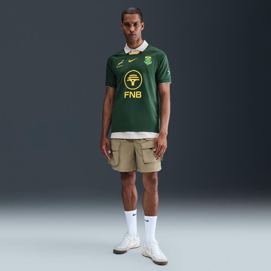 Nike Springboks 2025 26 Stadium Thuis Rugby replica thuisjersey voor heren Groen - Foto 3