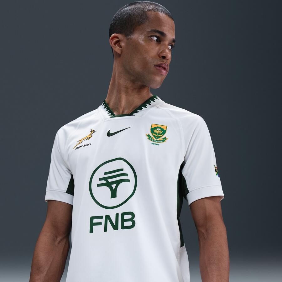 Nike Springboks 2025 26 Stadium Uit Rugby replica uitjersey voor heren Wit - Foto 4