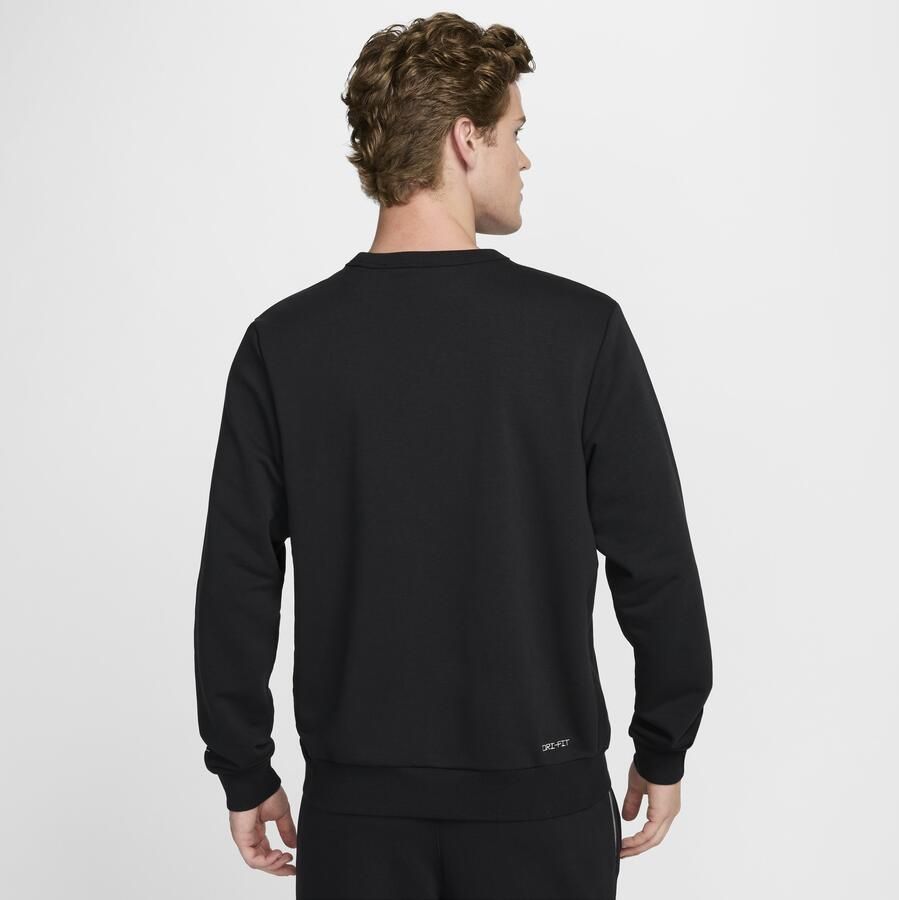 Nike Standard Issue basketbalsweatshirt met ronde hals en Dri-FIT voor heren Zwart - Foto 4