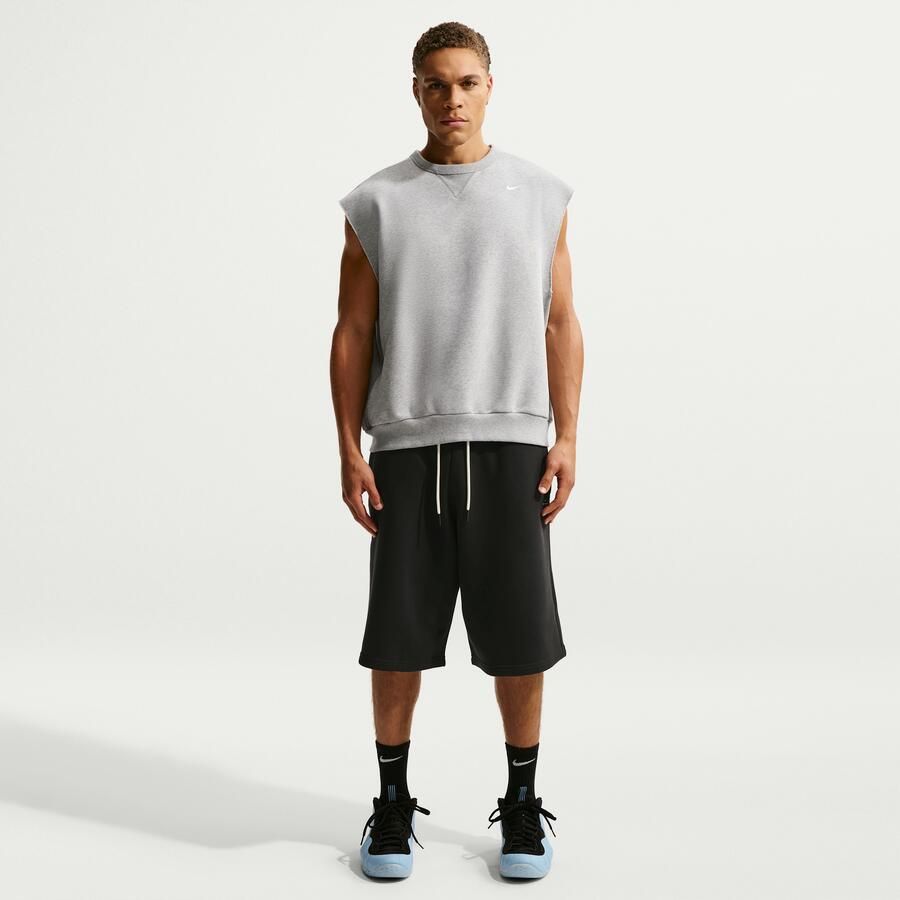 Nike Standard Issue Therma-FIT basketbalshorts van fleece voor heren (36 cm) Zwart - Foto 4