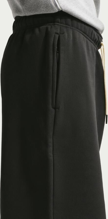 Nike Standard Issue Therma-FIT basketbalshorts van fleece voor heren (36 cm) Zwart - Foto 3