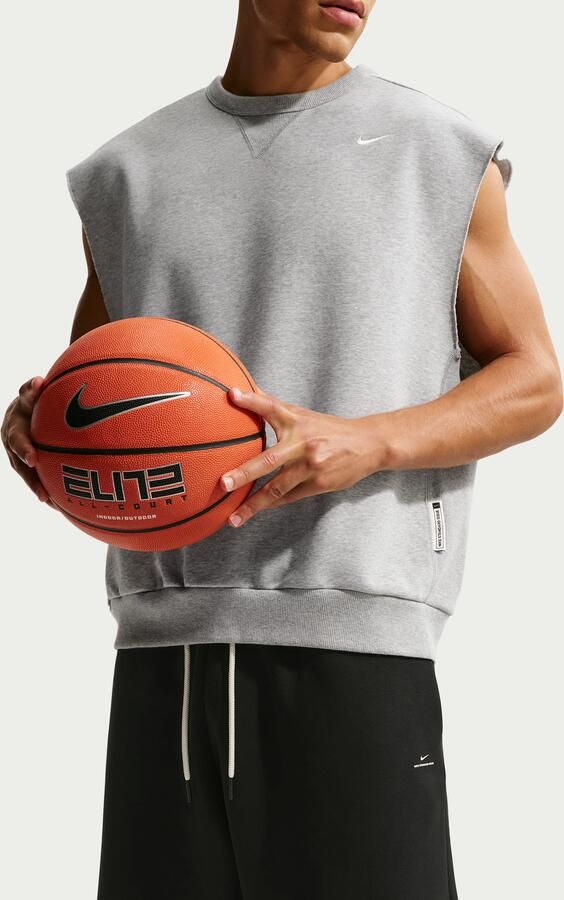 Nike Standard Issue Therma-FIT basketbalshorts van fleece voor heren (36 cm) Zwart - Foto 2