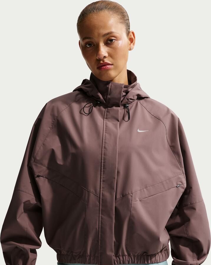 Nike Storm-FIT Swift hardloopjack voor dames Paars - Foto 4