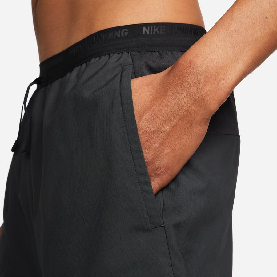Nike Stride Dri-FIT 2-in-1 hardloopshorts voor heren (18 cm) Zwart - Foto 4