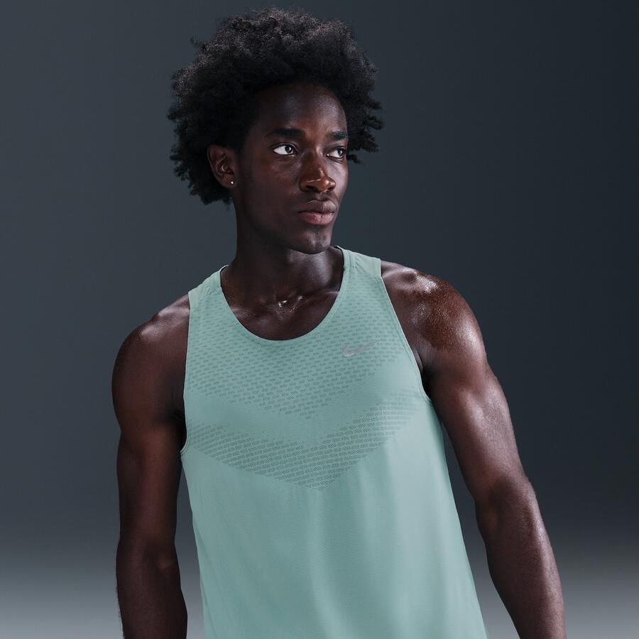 Nike Stride Dri-FIT ADV hardlooptanktop voor heren Groen - Foto 4