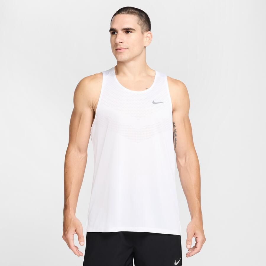 Nike Stride Dri-FIT ADV hardlooptanktop voor heren Wit - Foto 4