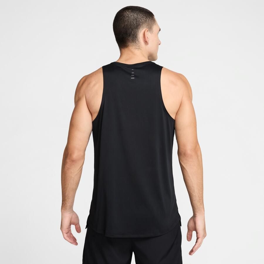 Nike Stride Dri-FIT ADV hardlooptanktop voor heren Zwart