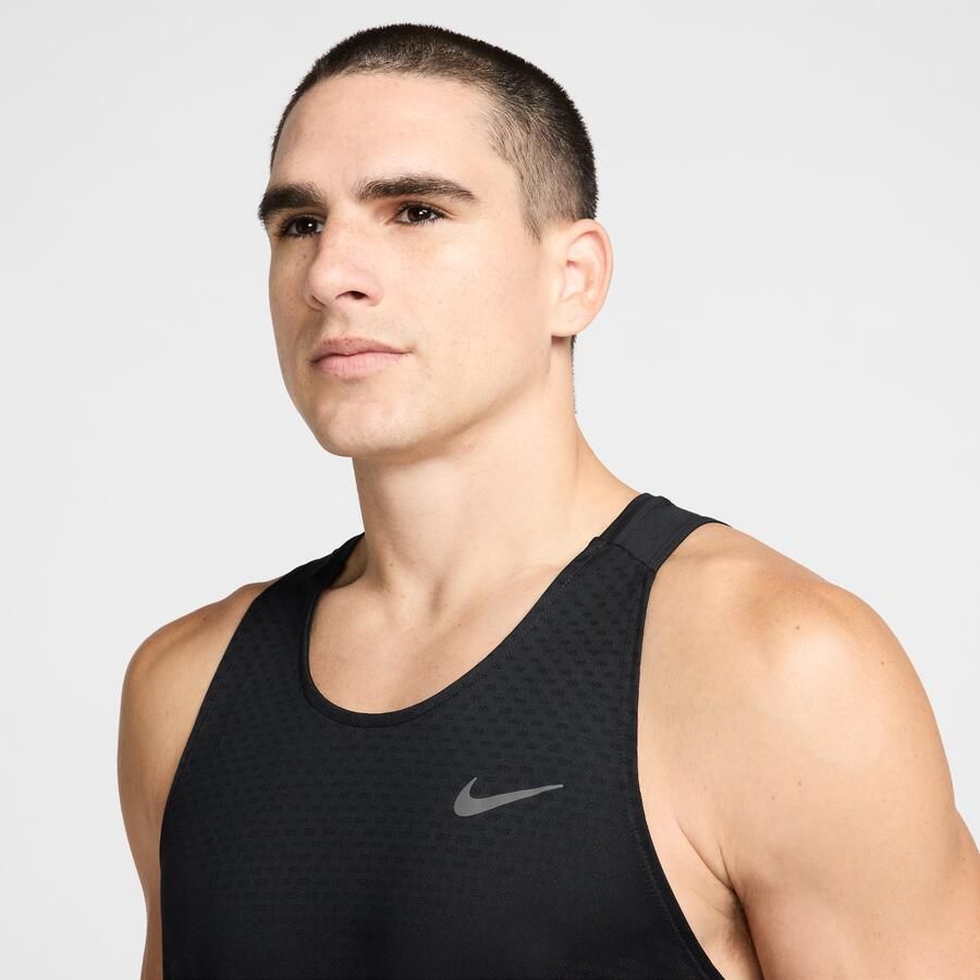 Nike Stride Dri-FIT ADV hardlooptanktop voor heren Zwart - Foto 2