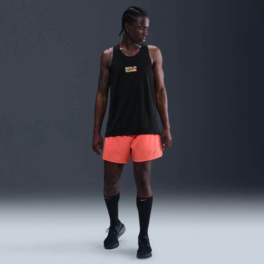 Nike Stride Dri-FIT ADV hardlooptanktop voor heren Zwart - Foto 3