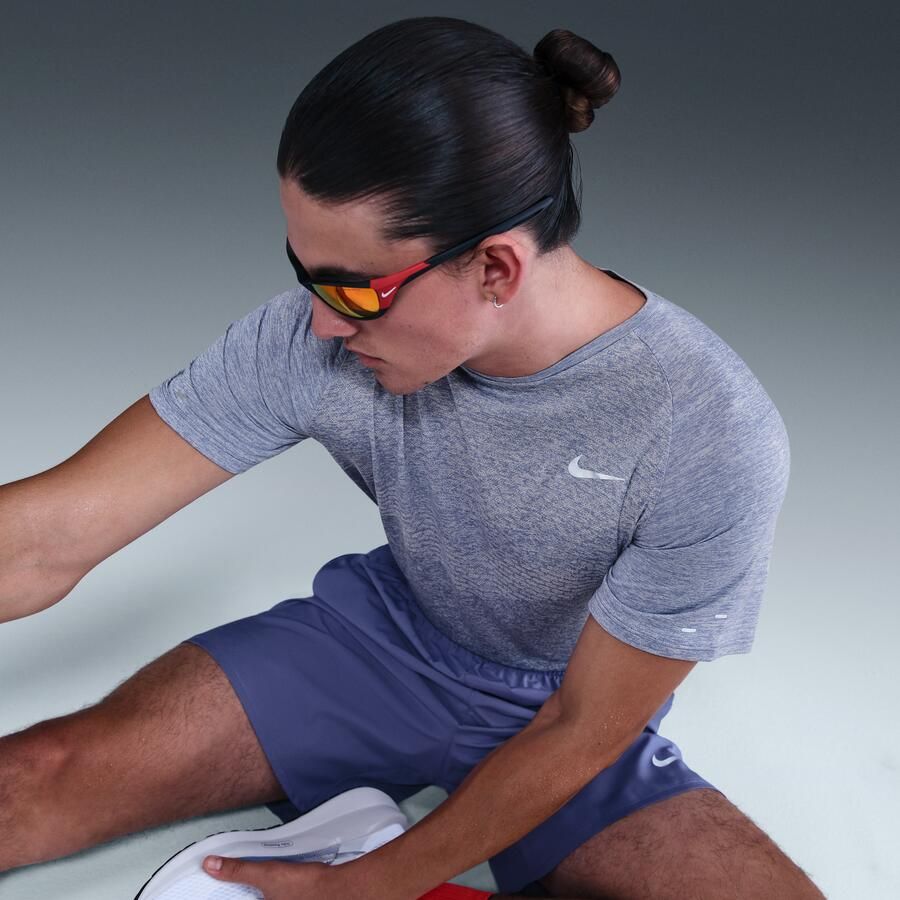 Nike Stride Dri-FIT ADV hardlooptop met korte mouwen voor heren Blauw - Foto 2