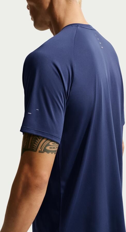 Nike Stride Dri-FIT ADV hardlooptop met korte mouwen voor heren Blauw - Foto 3