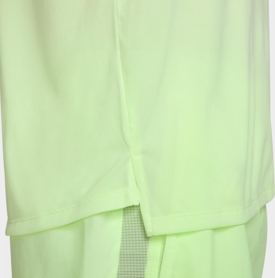 Nike Stride Dri-FIT ADV hardlooptop met korte mouwen voor heren Geel - Foto 2