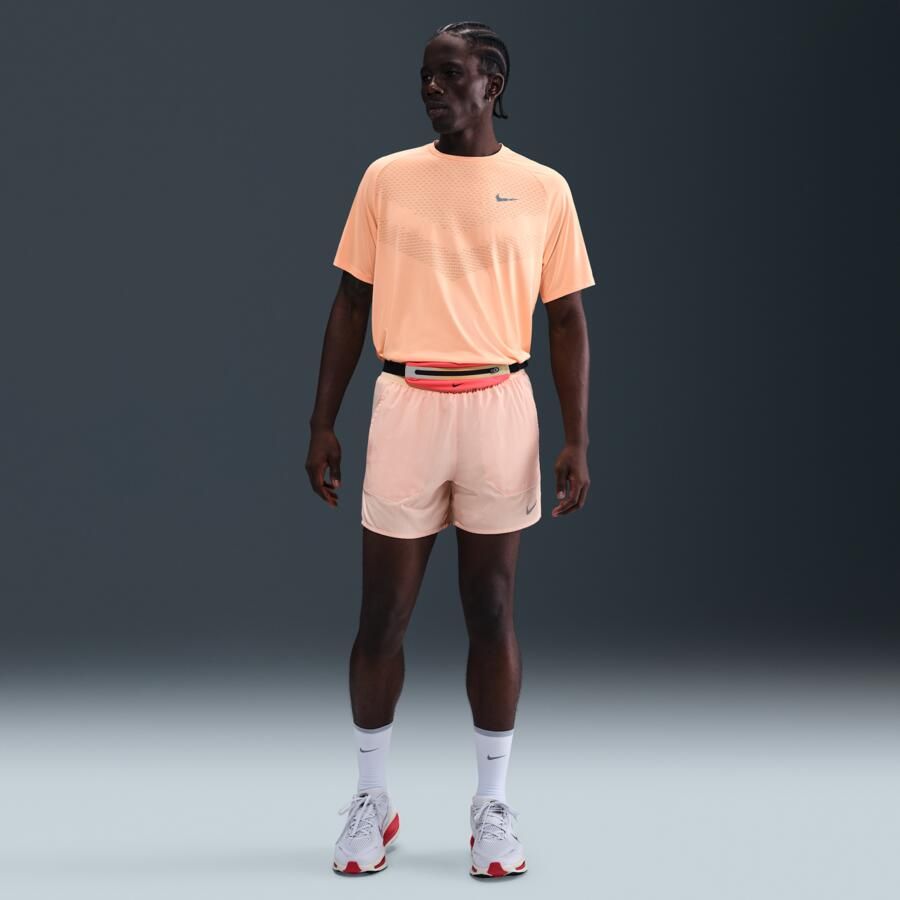 Nike Stride Dri-FIT ADV hardlooptop met korte mouwen voor heren Oranje - Foto 3