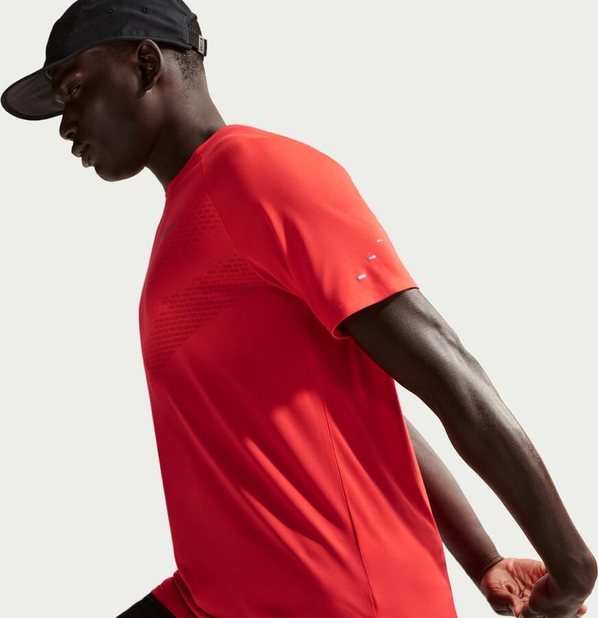 Nike Stride Dri-FIT ADV hardlooptop met korte mouwen voor heren Rood - Foto 2