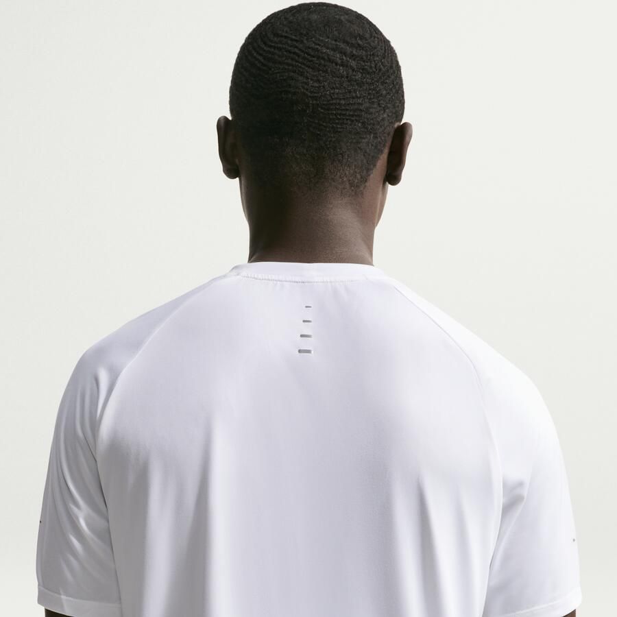 Nike Stride Dri-FIT ADV hardlooptop met korte mouwen voor heren Wit - Foto 2